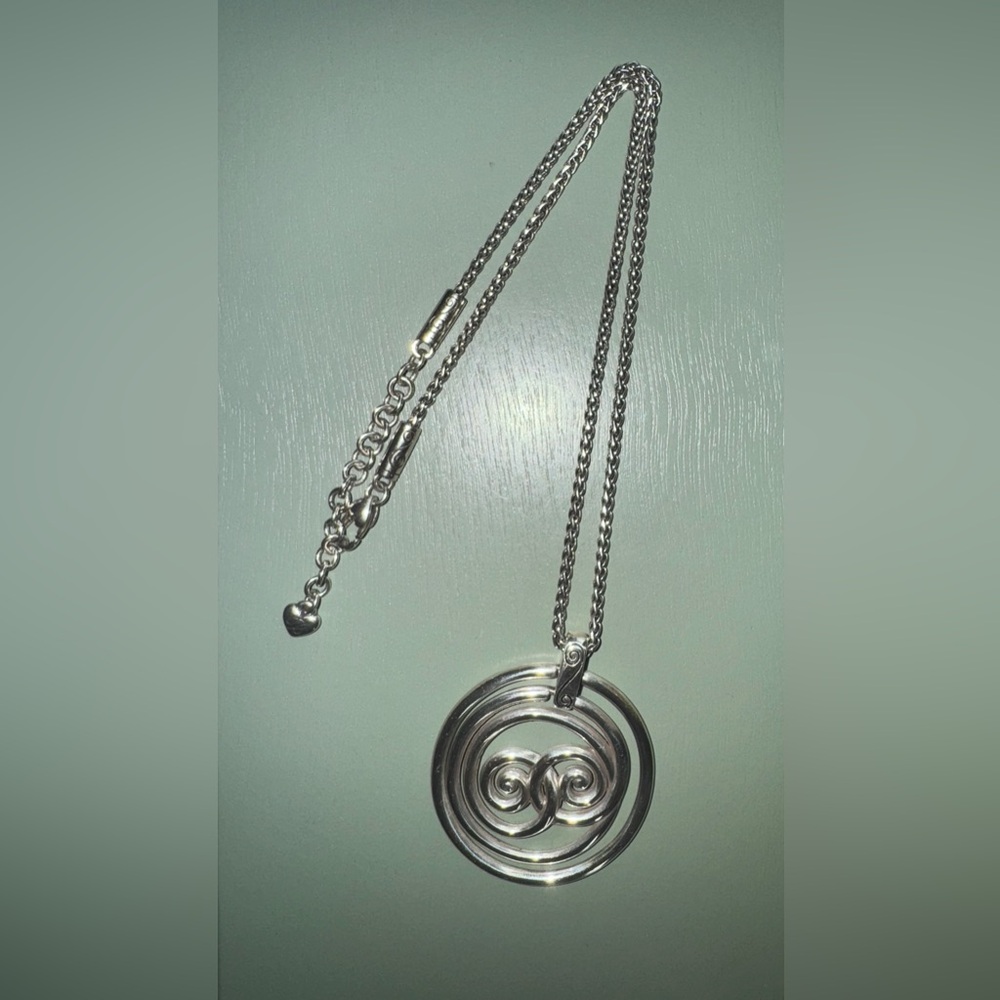 Brighton Rock N Twirl Silver Necklace
